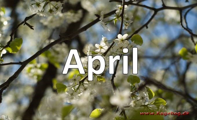 April måneds sæson