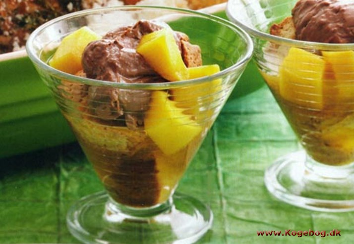 Chokolade-trifli med mango