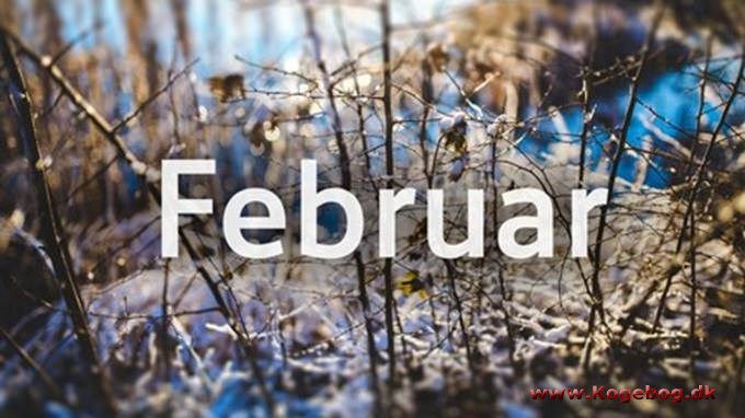 Februar måneds sæson