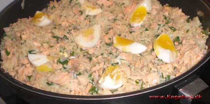 Kedgeree med laks