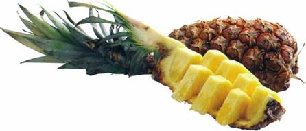 Marcipanbagt ananas