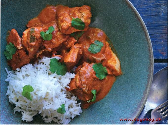 Butter chicken - opskrift på indisk kyllingeret