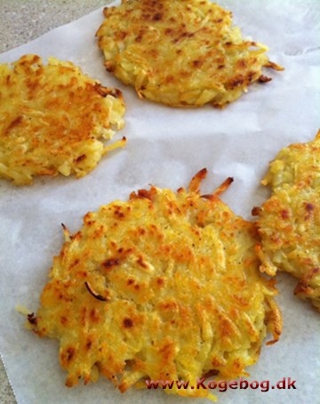 Kartoffelrösti - kartoffelpandekage