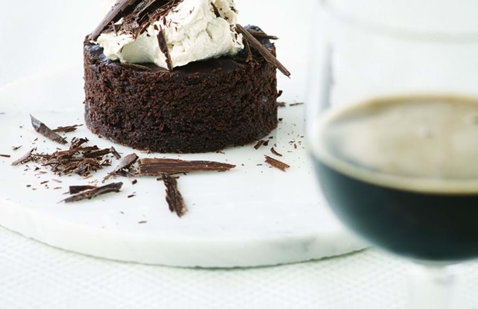 Chokoladekage med porter