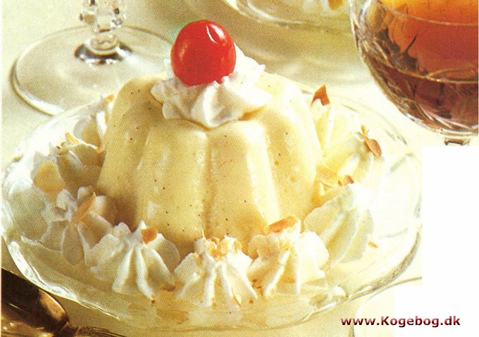 Klassisk vaniljefromage Crème Bavaroise