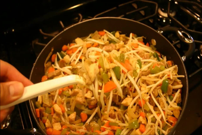 Chop Suey, vegetarisk