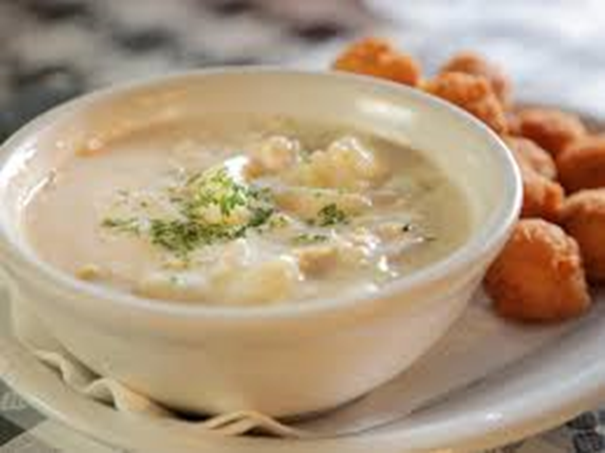 Clam Chowder - Blåmuslingesuppe som i USA