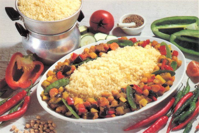 Couscous, vegetarisk