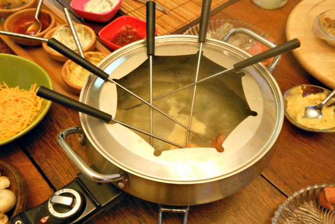 Fondue, bouillon - Bouillonfondue