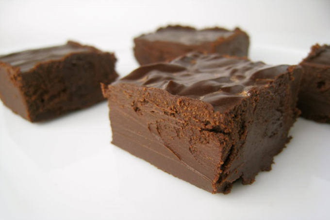 Fudge, chokolade