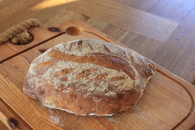 Grovbrød med yoghurt