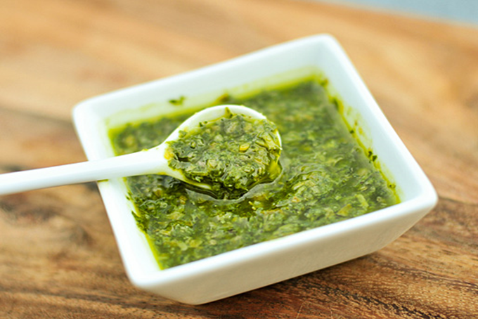 Grøn sauce, italiensk - Salsa verde