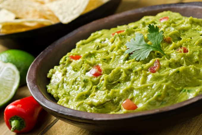 Guacamole med tacosauce