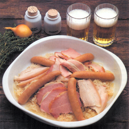 Surkål som i Alsace - Choucroute à lAlsacienne