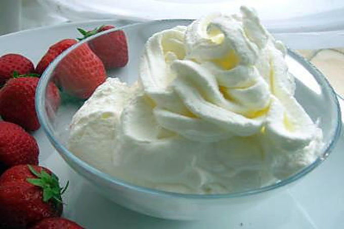 Crème Chantilly - Vaniljekrydret flødeskum