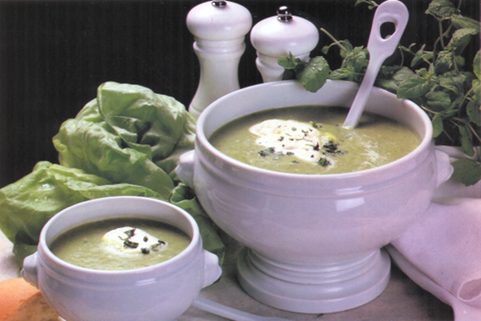 Grønærtesuppe - Crème Saint-Germain