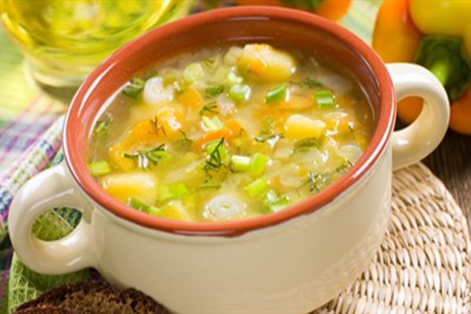 Kyllingesuppe, enkel