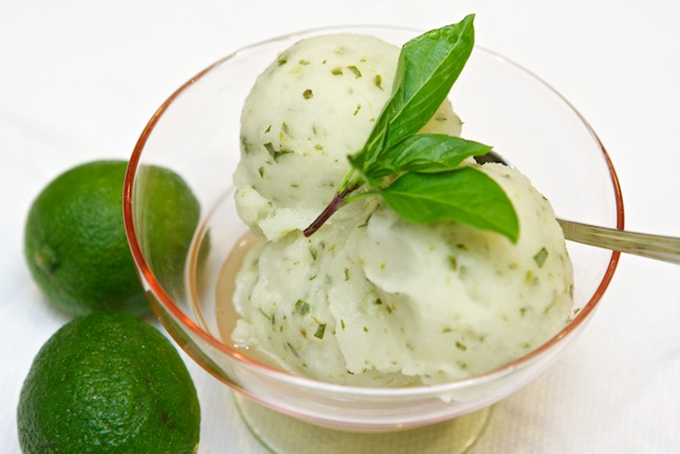 Limesorbet