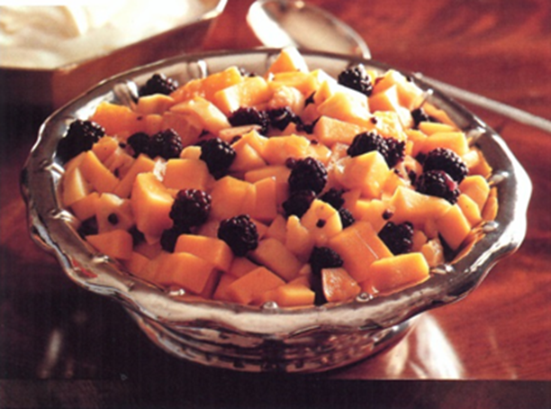 Mangofrugtdessert