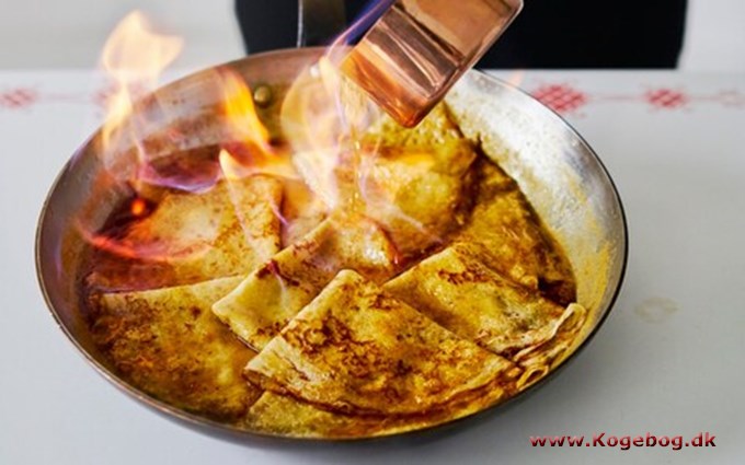 Crêpes Suzette fra Kogebog.dk