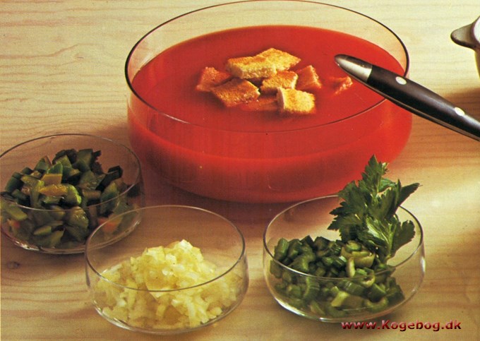 Kold tomatsuppe