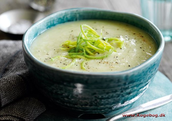 Porre- og kartoffelsuppe