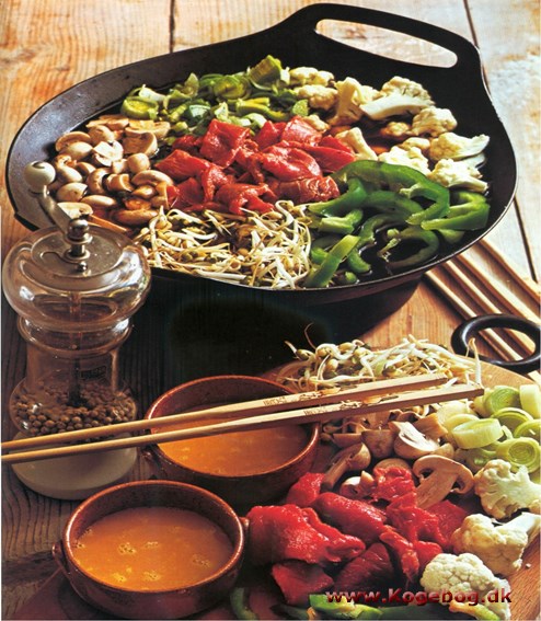 Sukiyaki - Japansk grønsagsret