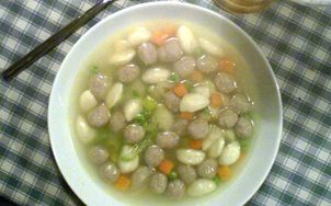 Kødboller til suppen