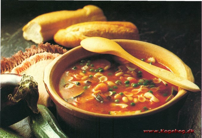 Minestrone fra Italien