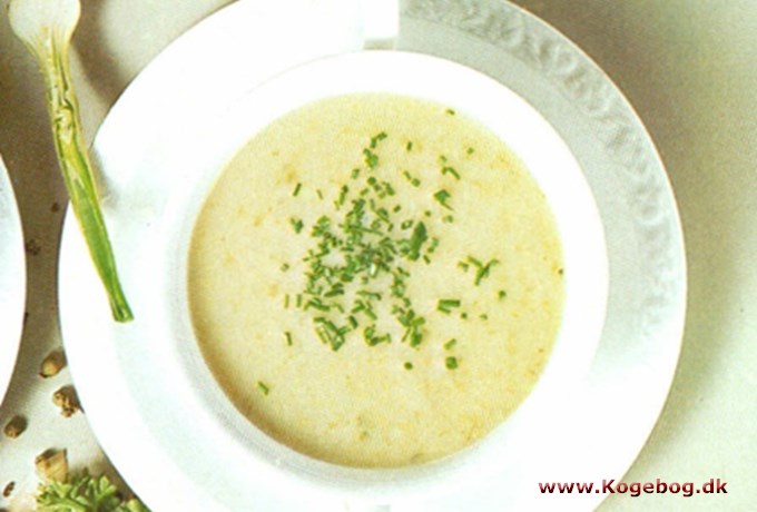 Porre og kartoffelsuppe - Vichyssoise