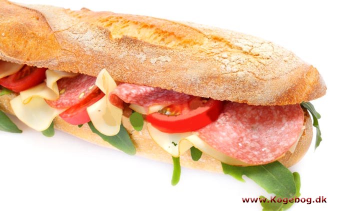 Pølse sandwich