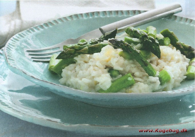 Citronrisotto med grønne asparges