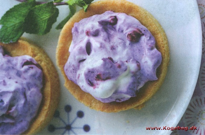 Minitærter med blåbær-mascarpone