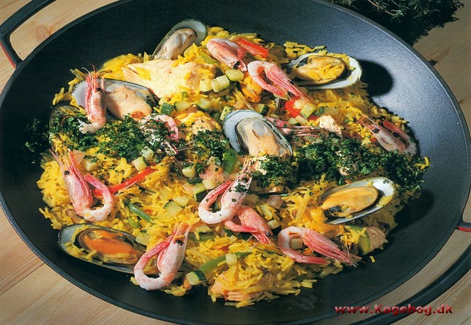 Skaldyrs-paella