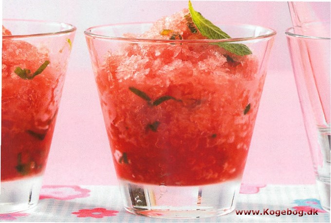 Melon-granita