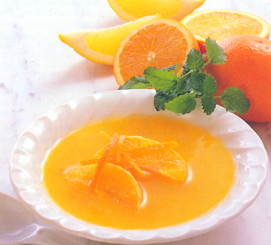 Appelsinsuppe, kold
