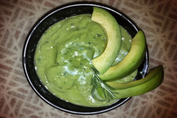 Avocadosauce, kold