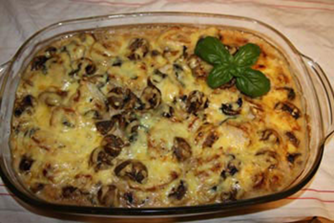 Champignongratin