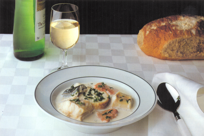 Fiskesuppe Provençalsk Bourride