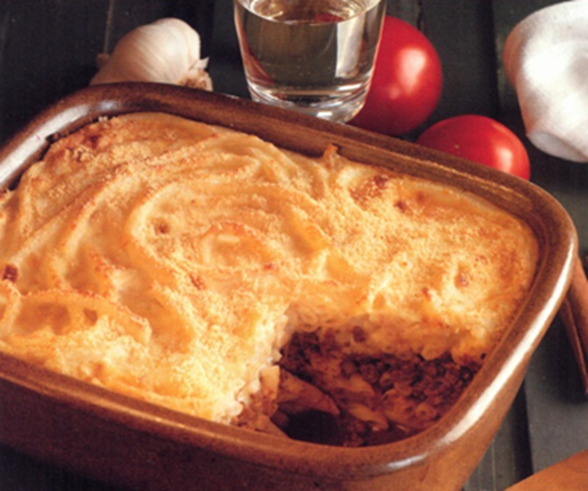 Makaronifad fra Kreta – Pastitsio