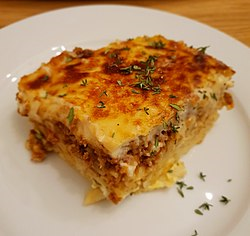 Makaronifad fra Kreta – Pastitsio