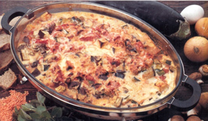 Moussaka, vegetarisk