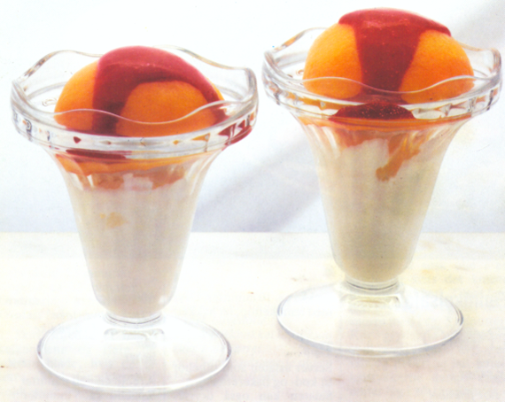 Peach Melba