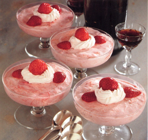 Rabarbermousse