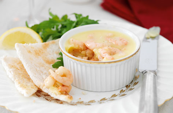 Rejer i god form - Potted shrimps