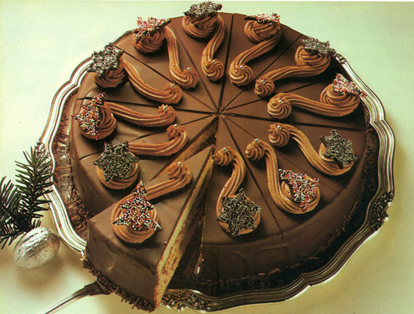 Den fineste chokoladekage