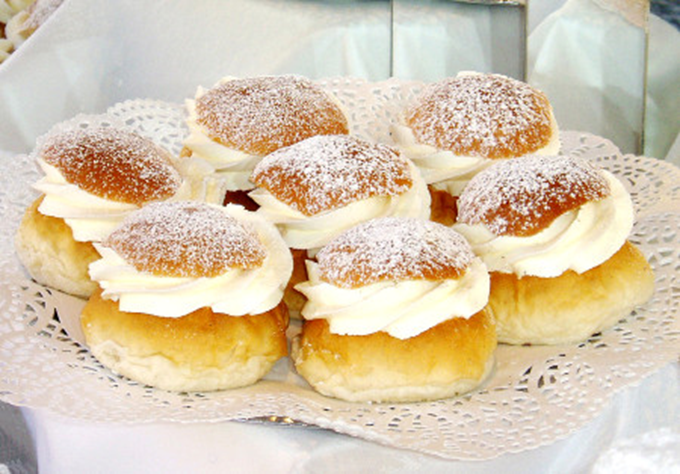 Semlor - svenske fastelavnsboller