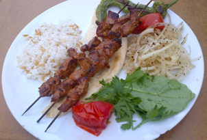 Shish kebab