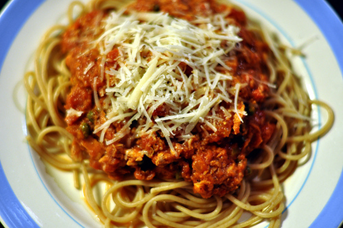 Spaghetti med tunfisk - let og godt