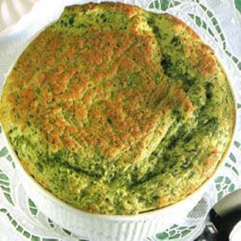 Spinatsoufflé med emmentaler